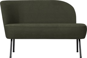 BePureHome Vogue malé čalúnené sedačky - Zelená, Ľavá