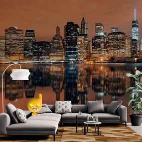 Fototapeta odraz Manhattanu vo vode