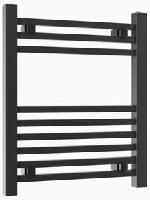Erga Proper, vykurovacie teleso 600x500 mm, 302W, čierna, ERG-LAV-PROP-6050-BK