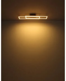 Globo 67208-30 - LED Stropné svietidlo DAKARI LED/30W/230V 3000K 60x80 cm čierna