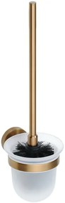 Sapho Sapho, X-ROUND COPPER WC kefa závesná, mliečne sklo, medená matná, XR303PG