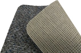 AKCIA: 580x400 cm Koberec metráž New Techno 3525 šedé, šíře, šedá, ab (mriežka), chodba / predsieň