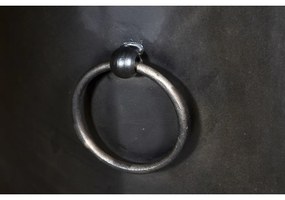 Čierna kovová vinotéka na 9 fliaš, 60x85 cm Luni – Interia Home &amp; Living