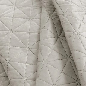 Prešívaný prehoz na posteľ LAILA 170x210 krémový