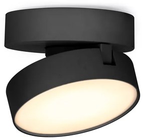 LUTEC Inteligentné nástenné/stropné LED bodové svetlo STANOS, 8 W, teplá biela-studená biela, 10 cm, okrúh