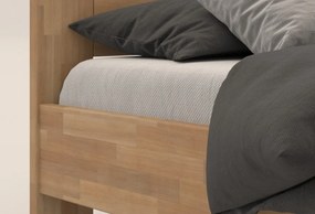 Posteľ Emilia 180x200 cm, prírodný buk