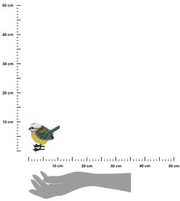 Záhradná figúrka z polyresinu Sia, 9,5x10,5 cm, viacfarebná