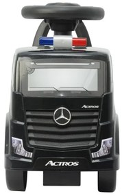 Odrážadlo Mercedes-Benz Actros policajné auto čierne