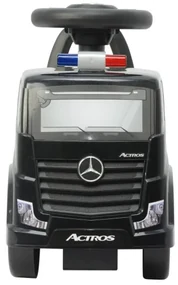 Odrážadlo Mercedes-Benz Actros policajné auto čierne