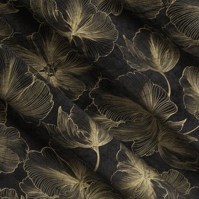 ZATEMŇOVACÍ ZÁVES NA PÁSKE STELLA 140X300 CM KVETY