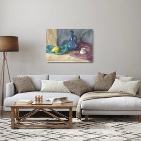 Sklenený obraz - Maľované zátišie (70x50 cm)