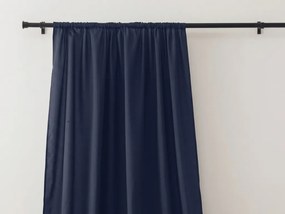 Záves OXFORD LIGHT 140x270 cm, tmavomodrý Zavesenie: Riasiaca páska