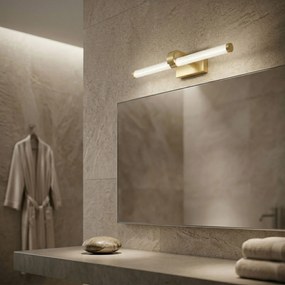 Toolight Toolight, LED nástenné svietidlo 40cm, 9W, 4000K, 1000lm, APP1885-1W, zlatá matná, OSW-66040