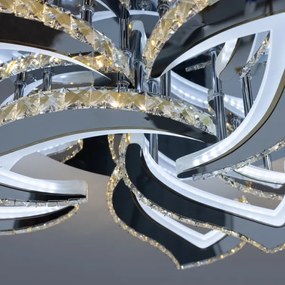 Brilagi - LED Stmievateľný prisadený luster TWIST LED/180W/230V 3000-6500K + DO