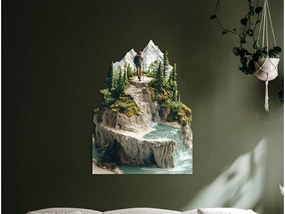 drevko |  Dekorácia Turistický chodník  48 x 36 cm