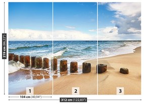 Fototapeta Vliesová Pláž 208x146 cm