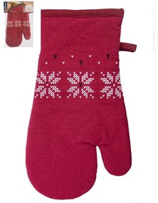Chňapka bavlna + magnet Vianočný sveter