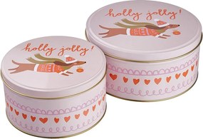 COOKIE JAR Dóza okrúhla jazvečík 13,5 cm