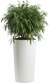 PLASTOVÝ KVETINÁČ URBANIKA ECO 75X41 CM BIELA