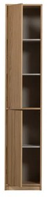 Modulárna skrinka v dekore duba v prírodnej farbe 40x199 cm Modulair – vtwonen