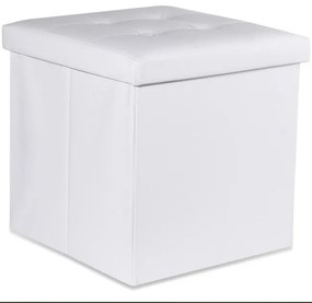 Skladacia taburetka L biela