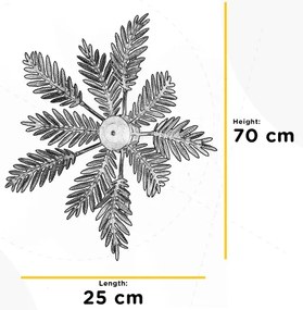 ONLI - Stropné svietidlo FELCE 5xE14/6W/230V bronzová