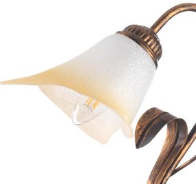ONLI - Stolná lampa LUCREZIA 1xE14/6W/230V bronzová