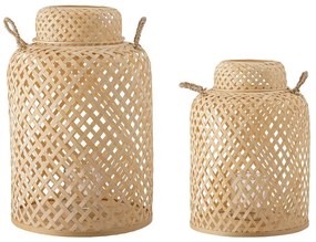Bambusový lampáš 2 ks 45 cm Madlin – Bloomingville