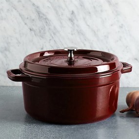 Staub Hrniec STAUB okrúhly 26 cm vínový 5,2l