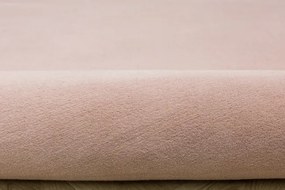 Protišmykový koberec PLUSH ružový