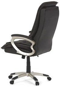 Autronic BONTEC Kancelárske kreslo, hojdací mechanizmus, hnedá koža, KA-Y293 BR Farba: Hnedá