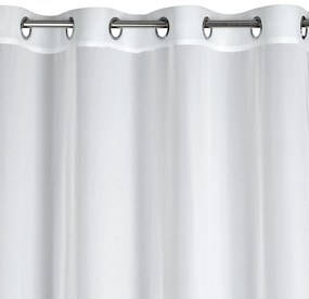 ZÁCLONA NA KRÚŽKOCH DALIA 140X250 CM BIELA