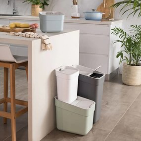 Curver Odpadkový kôš na triedený odpad READY 20L, biely