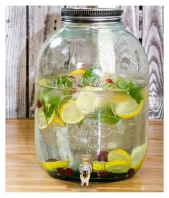 Nádoba na limonádu z recyklovaného skla Ego Dekor Authentic, 12,5 l