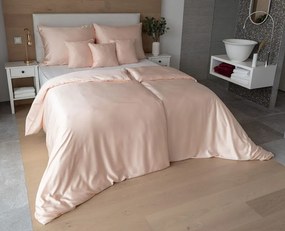 Posteľná bielizeň - Luna powder Bambusový satén 1x 140/200, 1x 70/90