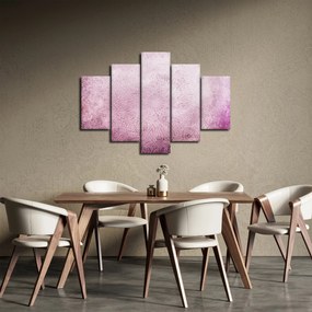 Obraz - Mandala v ružovej stene (150x105 cm)