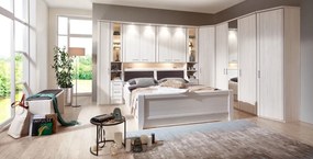 Posteľ s úložným priestorom Luxor 180x200 cm, polárny smrekovec