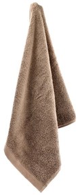 Hnedý uterák z bio bavlny 50x100 cm Comfort Organic - Södahl