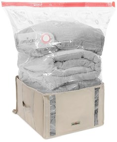 Compactor Compactor Life 2.0. vákuový úložný box s puzdrom - M 125 litrov, 42 x 40 x 25 cm, M