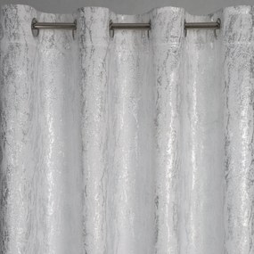 ZATEMŇOVACÍ ZÁVES NA KRÚŽKOCH ELISE 140X250 CM BIELA