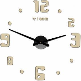 Moderné nalepovacie nástenné hodiny | 3D hodiny 12S009 HEU-