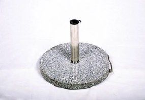 Garthen 1507 Stojan na slnečník (kruhový) - žula / nerezová oceľ, 40 kg