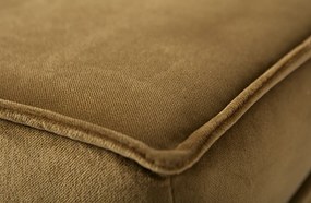BePureHome Rodeo zamatový ottoman - Béžová