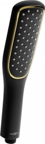 Mexen príslušenstvo - hlavica ručnej sprchy R-49, čierna-zlatá, 79549-75