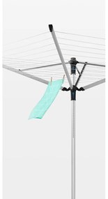 Vonkajší sušiak na bielizeň v striebornej farbe 60 m Lift-o-Matic Advance – Brabantia