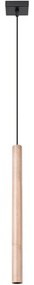 Sollux SL.1266 - Luster na lanku PASTELO 1xG9/8W/230V drevo