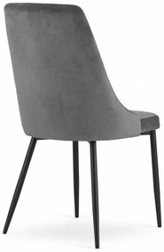 Jedálenská stolička IMOLA sivá