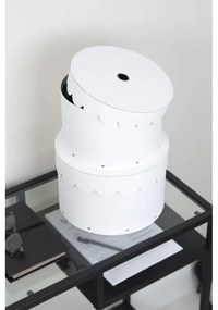 Kartónové úložné boxy s vekom v súprave 2 ks Wilma – Bigso Box of Sweden