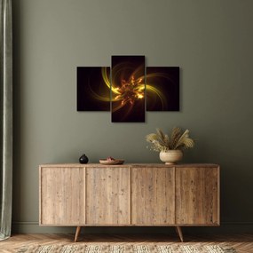 Obraz - abstrakcia vrtuľky (90x60 cm)