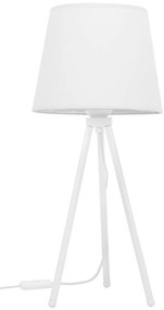 Stolná lampa Milano, 1x textilné tienidlo (výber zo 4 farieb), (výber z 3 farieb konštrukcie)